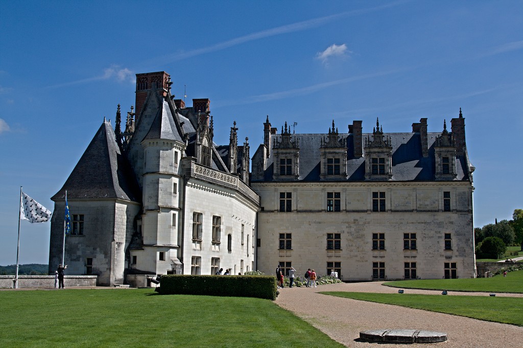 chateau kasteel amboise loire frankrijk hdr blois tours france kastelen renaissance Indre-et-Loire